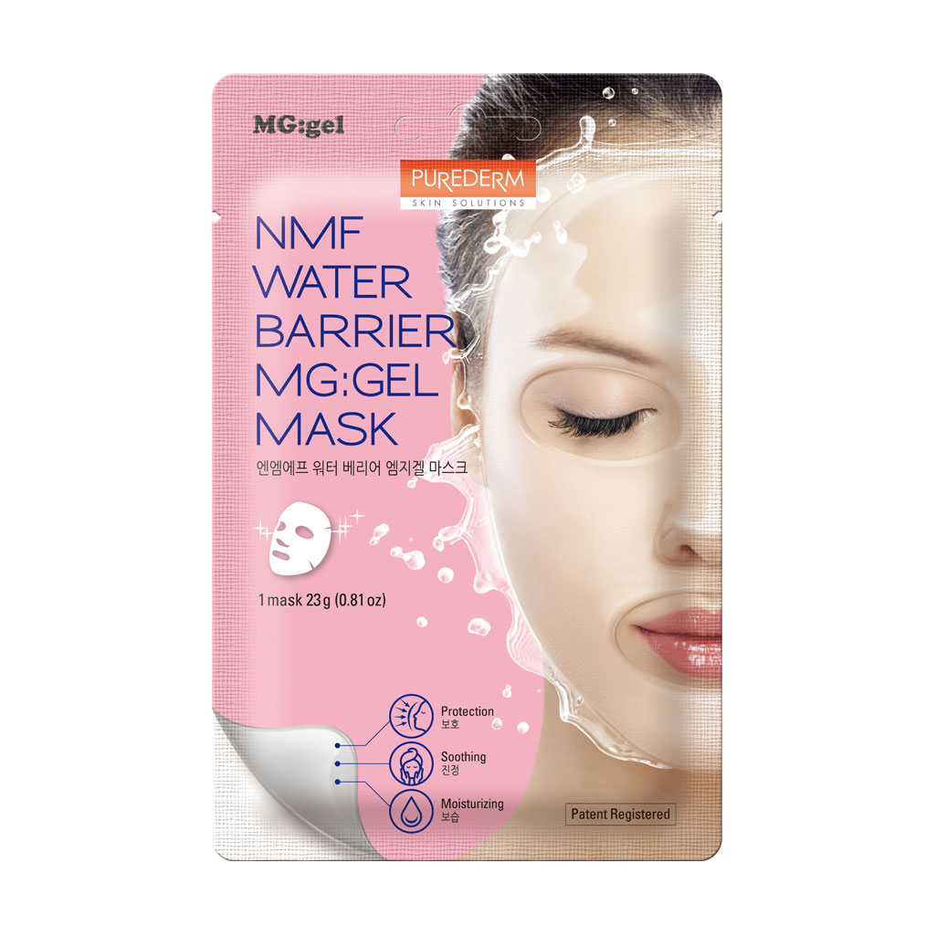 Зволожувальна гелева маска для обличчя Purederm NMF Water Barrier MG:Gel Mask з NMF, 23 г